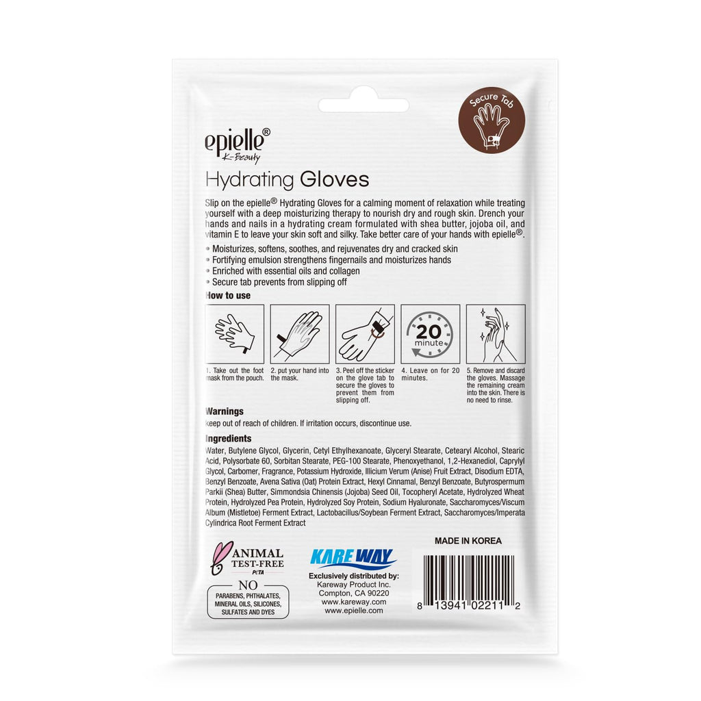Soft and smooth hands and feet after using Epielle treatment