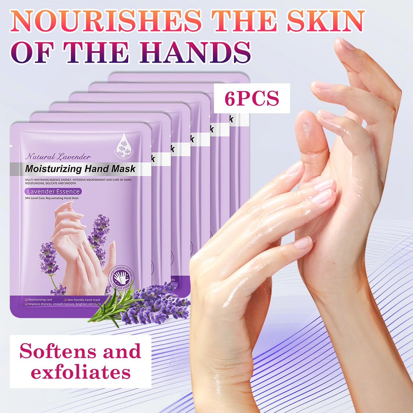 Lzylls Maoying hydrating hand mask gloves packaging