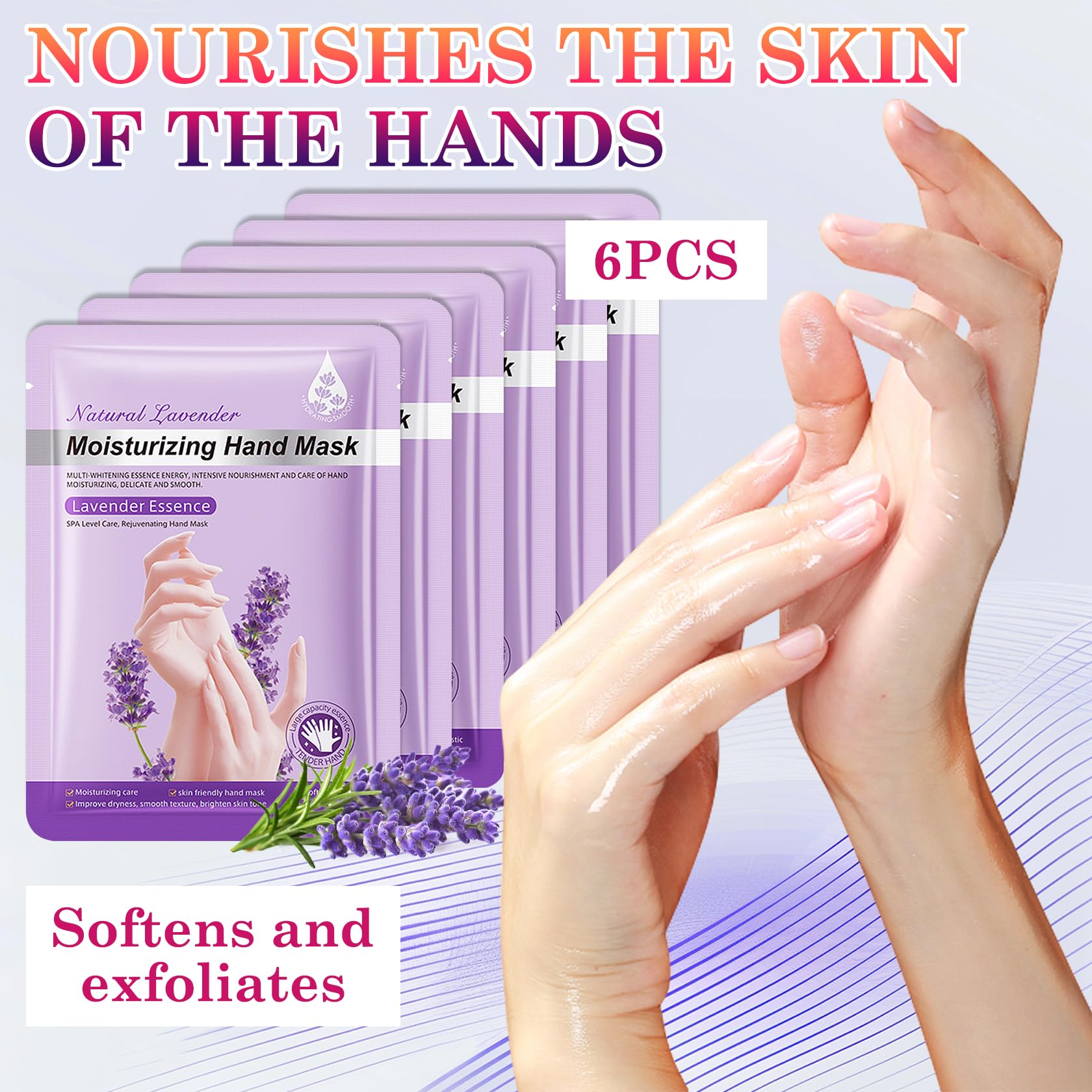 Lzylls Maoying hydrating hand mask gloves packaging