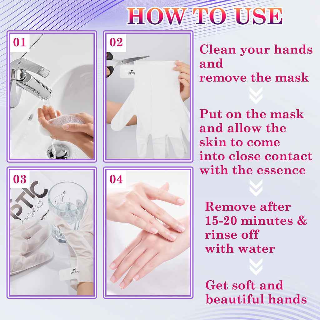 Soft and smooth hands result after using the hand treatment
