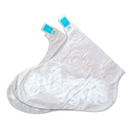 Model wearing Bodipure keratin hand mask gloves