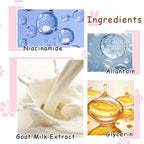 Person wearing Dwdiwen exfoliating hand mask treatment gloves