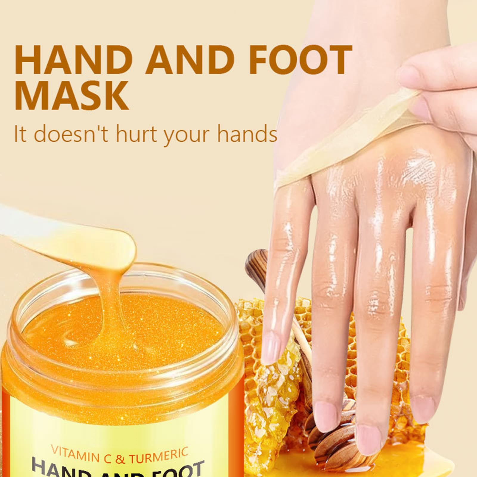 Laikme hydrating and exfoliating hand mask jar