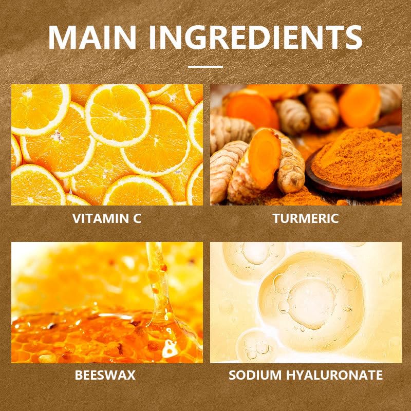 Vitamin C and Turmeric skincare peel mask for rough skin