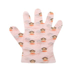 Dearcloud Paul Frank hand mask set displayed with botanical ingredient highlights
