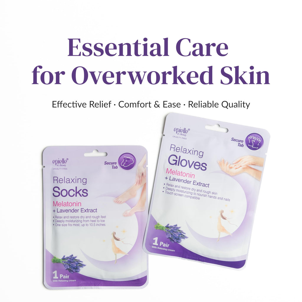 Soft hydrated hands after using Epielle relaxing hand treatment