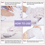 Steps to apply Awiwtobq exfoliating hand repair gloves