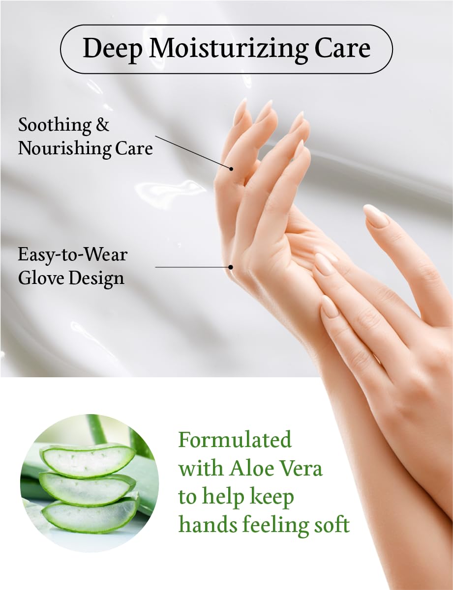 Deep moisture hand repair pack with 10 pairs