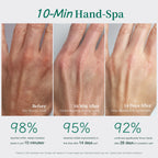 Apuree moisturizing hand mask individual foil pouch