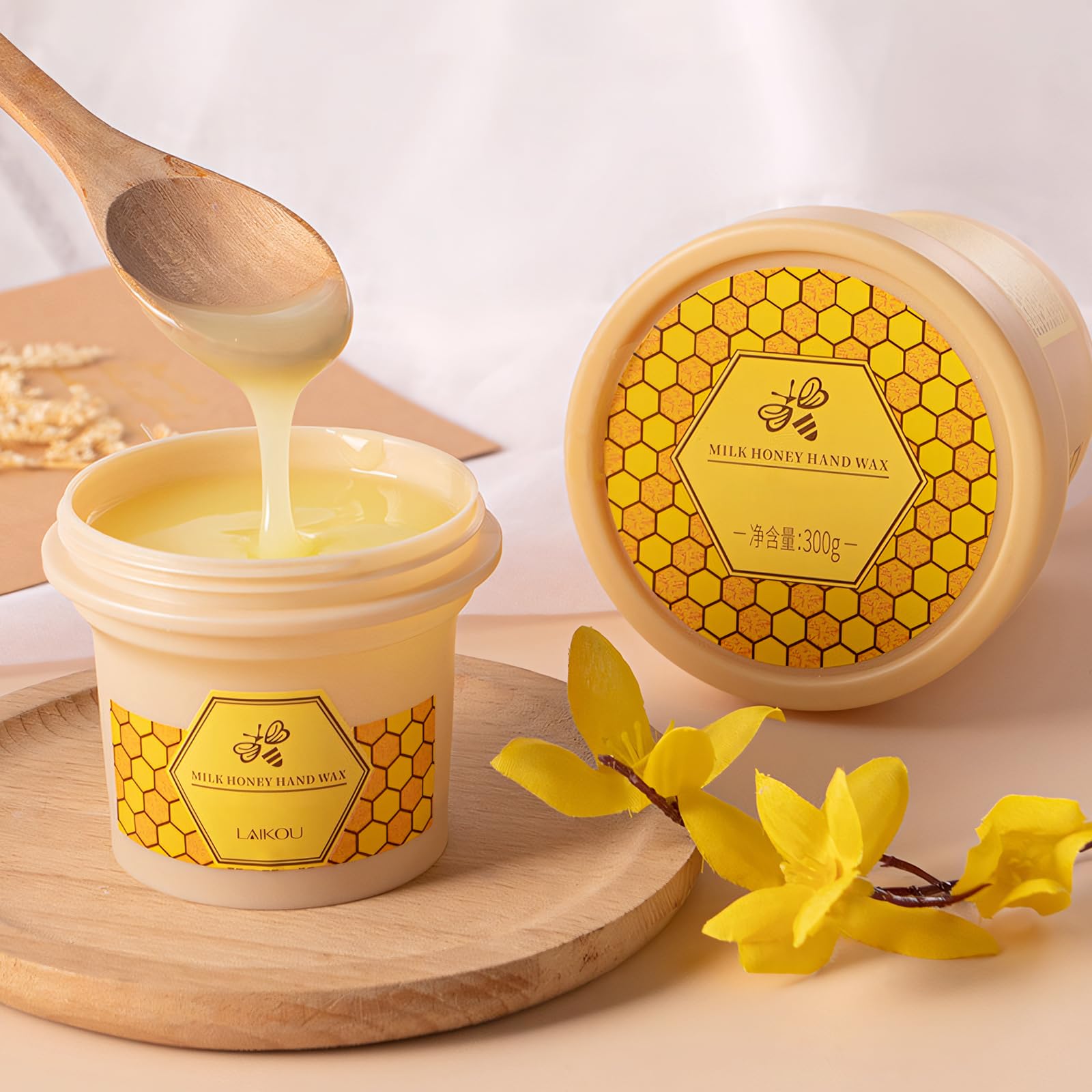 Honey Milk Wax Hand Mask packaging details