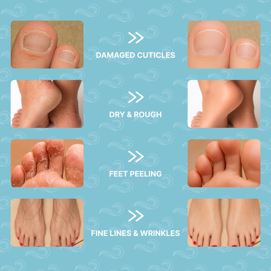 Bayside hydrating hand mask gloves application process