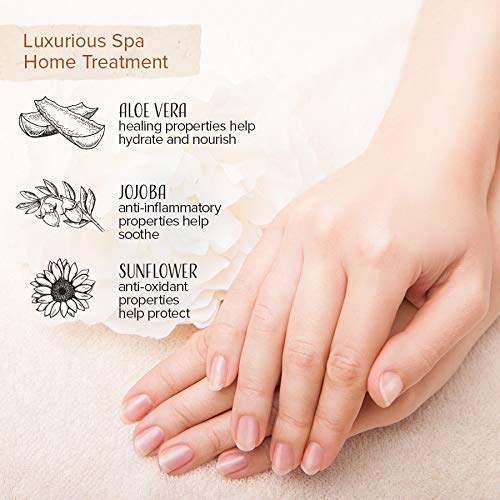 Nu-Pore moisturizing gloves spa treatment for dry hands