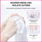 Amococo nourishing hand treatment box opened showing individual pouches