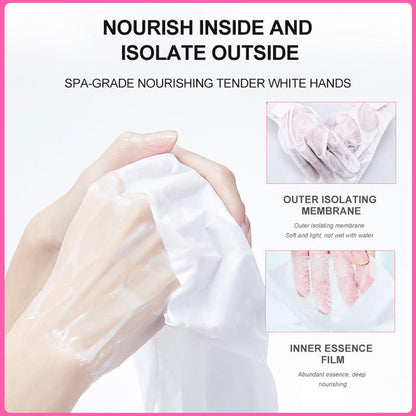 Amococo niacinamide hand mask treatment texture and serum