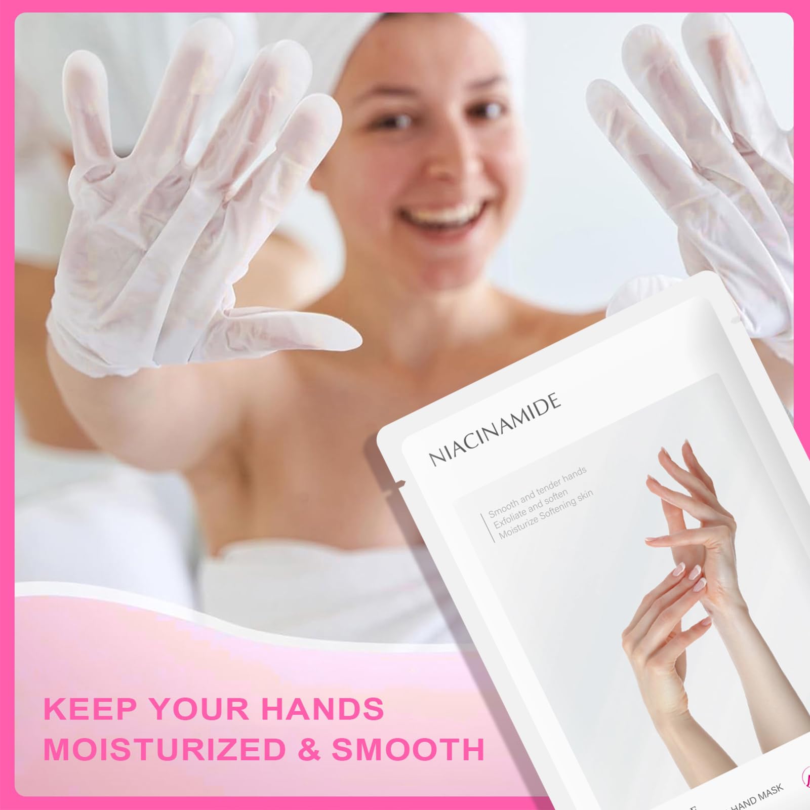 Detailed ingredient list of Amococo hand nourishing gloves