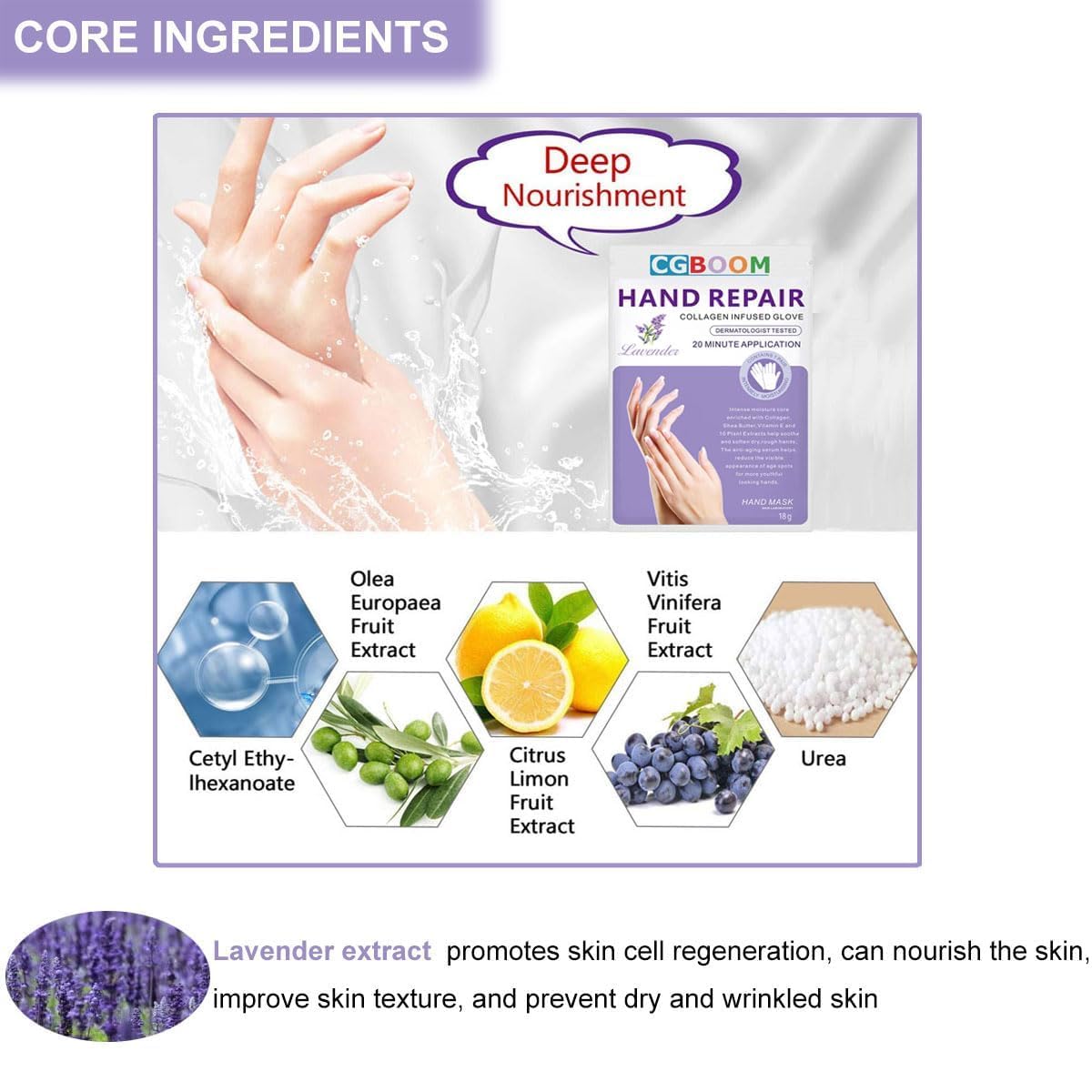 Ingredients and usage instructions on Awiwtobq packaging
