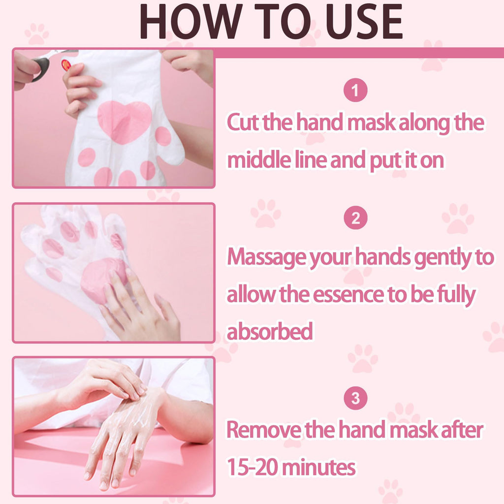 JunKuJK hand repair treatment gloves laid out flat