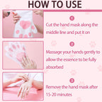 JunKuJK hand repair treatment gloves laid out flat