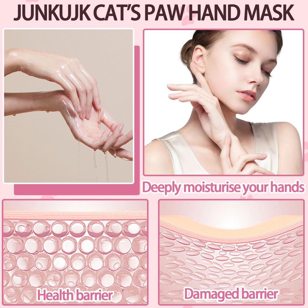 JunKuJK hydrating hand mask set ready for home spa use