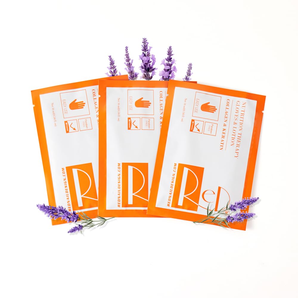 Application of Noval hand mask for dry skin repair