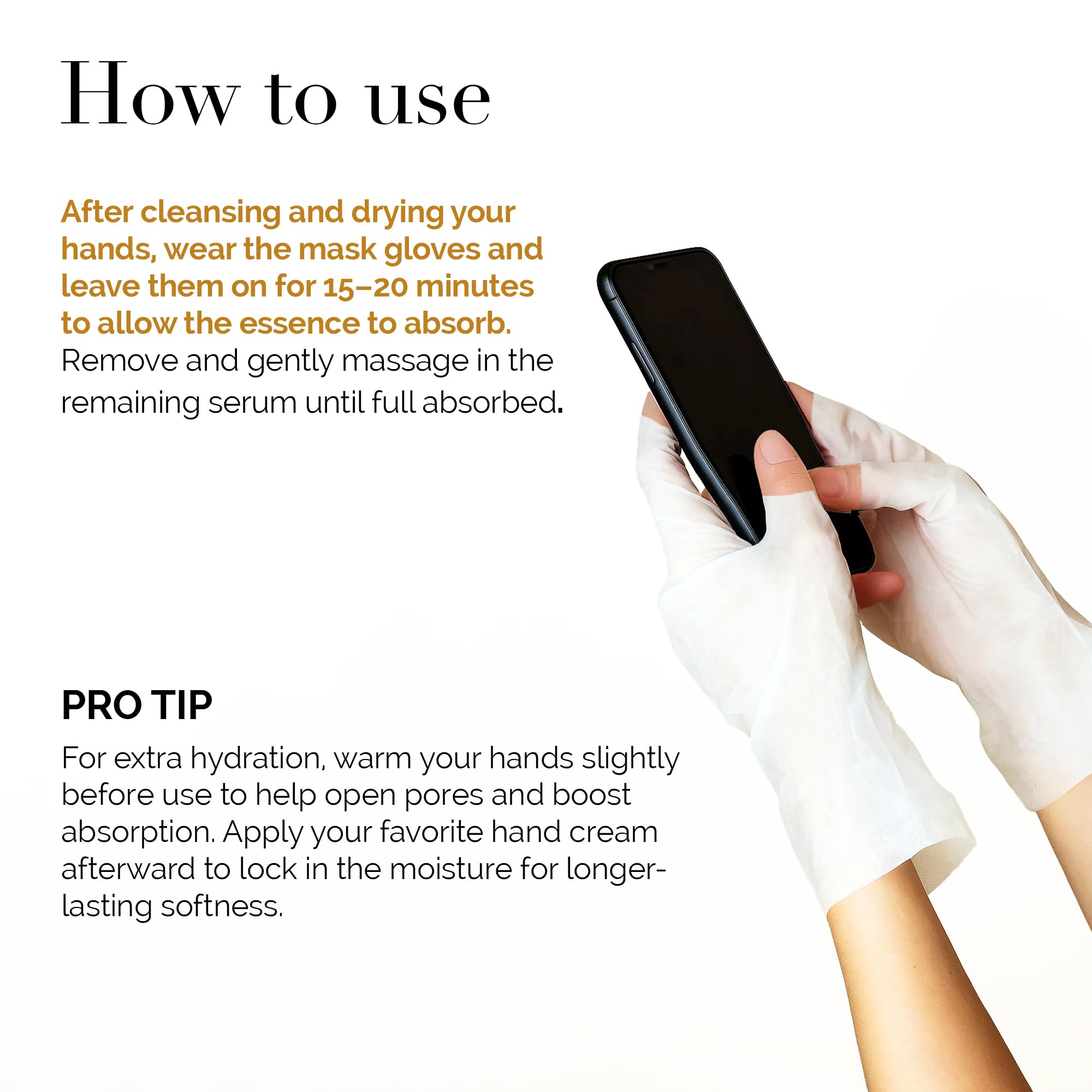 Close up of Dlux Professional hand treatment serum formula