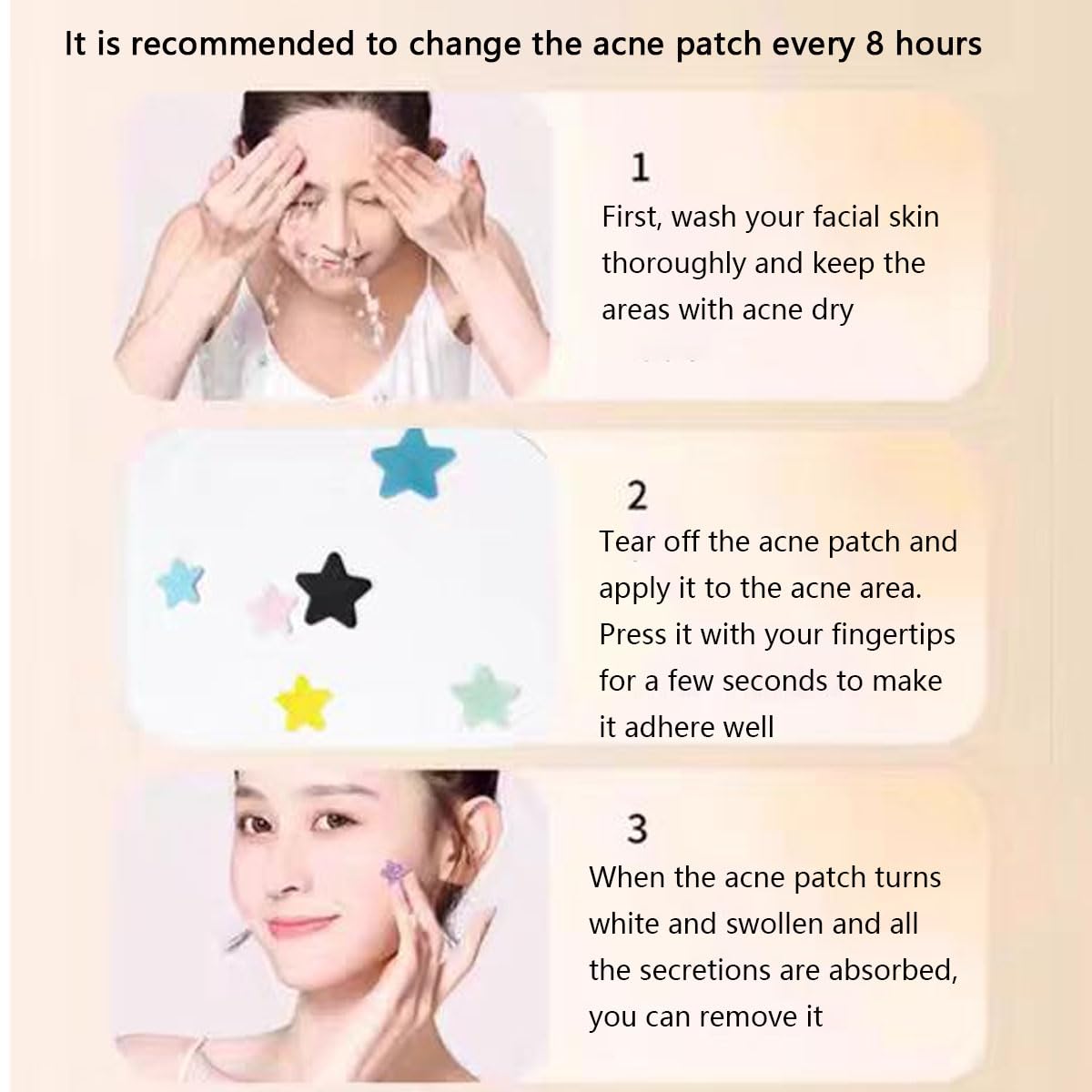 Pixline VibeSeal acne patch set 240 count packaging