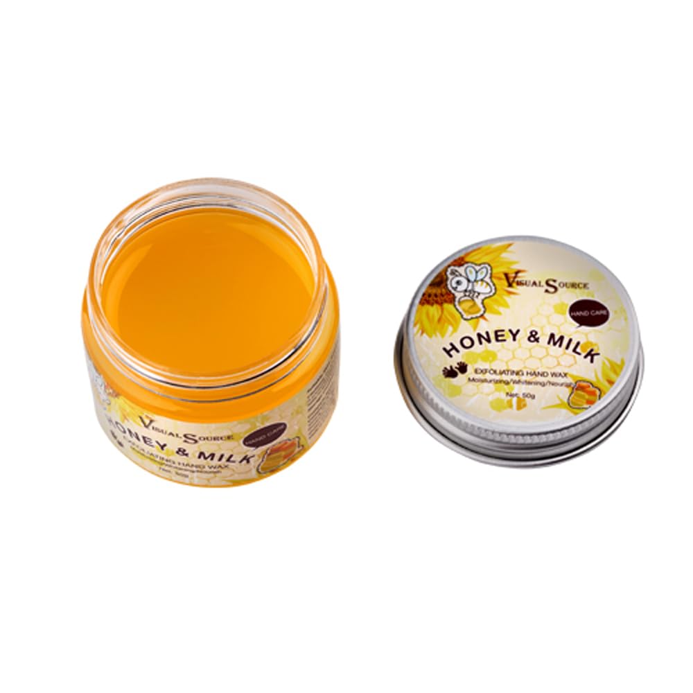 Lifestyle presentation of smooth hands after using the honey milk mask
