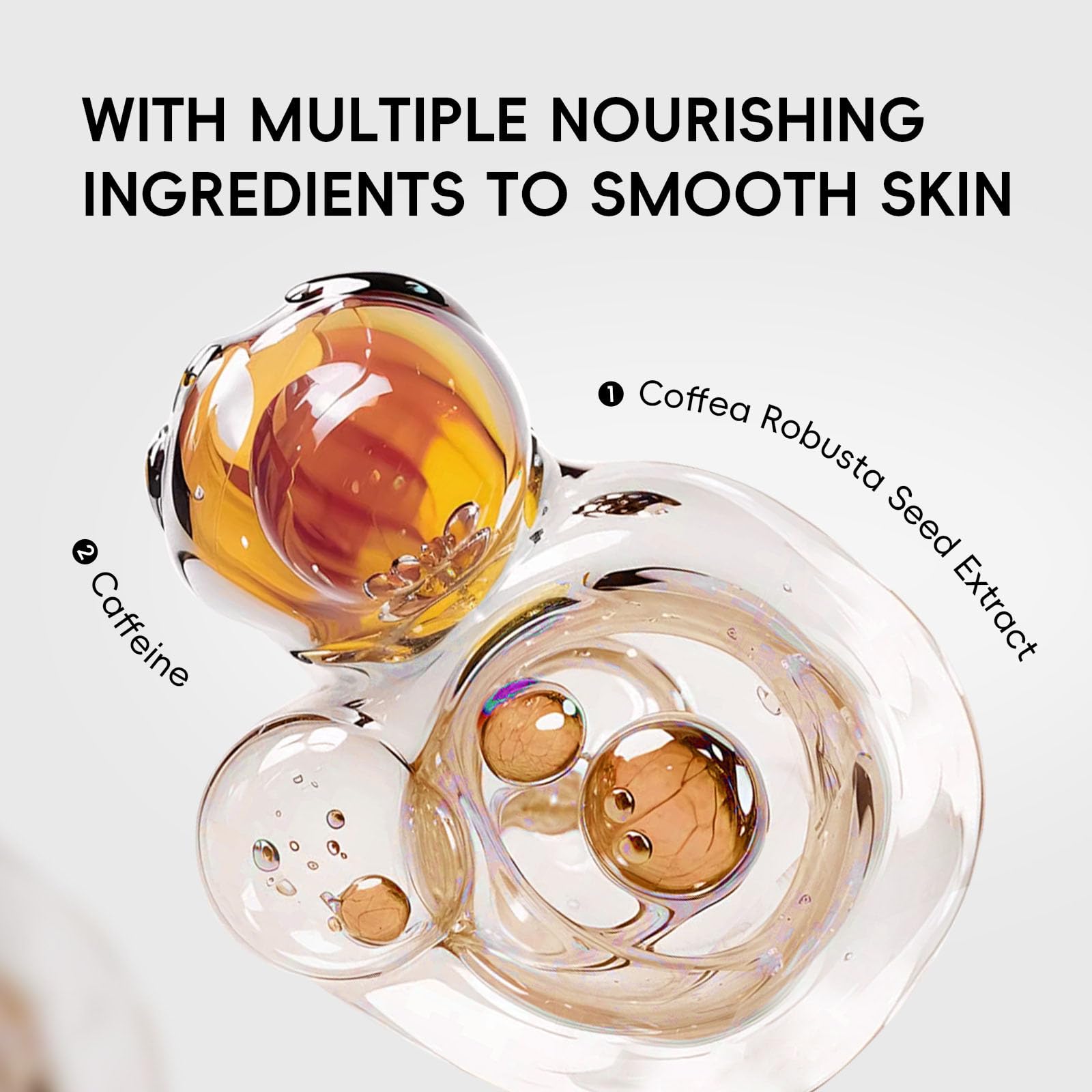 Peel off process of Jovati Arabica coffee hand mask