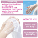 LingHaoLH hand mask gloves close up of ingredients label