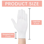 Lipetol moisturizing spa gloves laid flat