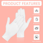 Lipetol soft sleep gloves close up texture