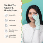 ZenToes moisturizing gloves paired with hand lotion for skincare routine