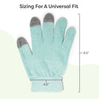 Demonstration of one size fits most design for men and women