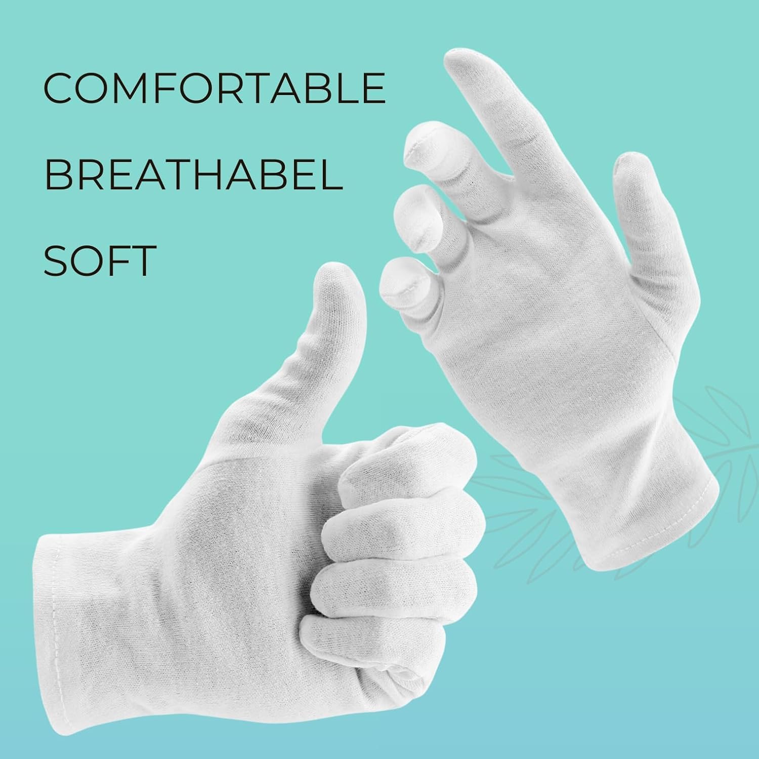 Ansmio Moisturizing Night Gloves Soft Fabric Texture