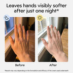 Clearbody Organics cotton gloves showing elastic wrist design