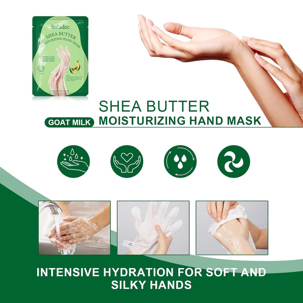 Suladec goat milk hand treatment active ingredients layout
