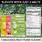 Sugar free vegan energy gum packaging showing 50mg caffeine per piece