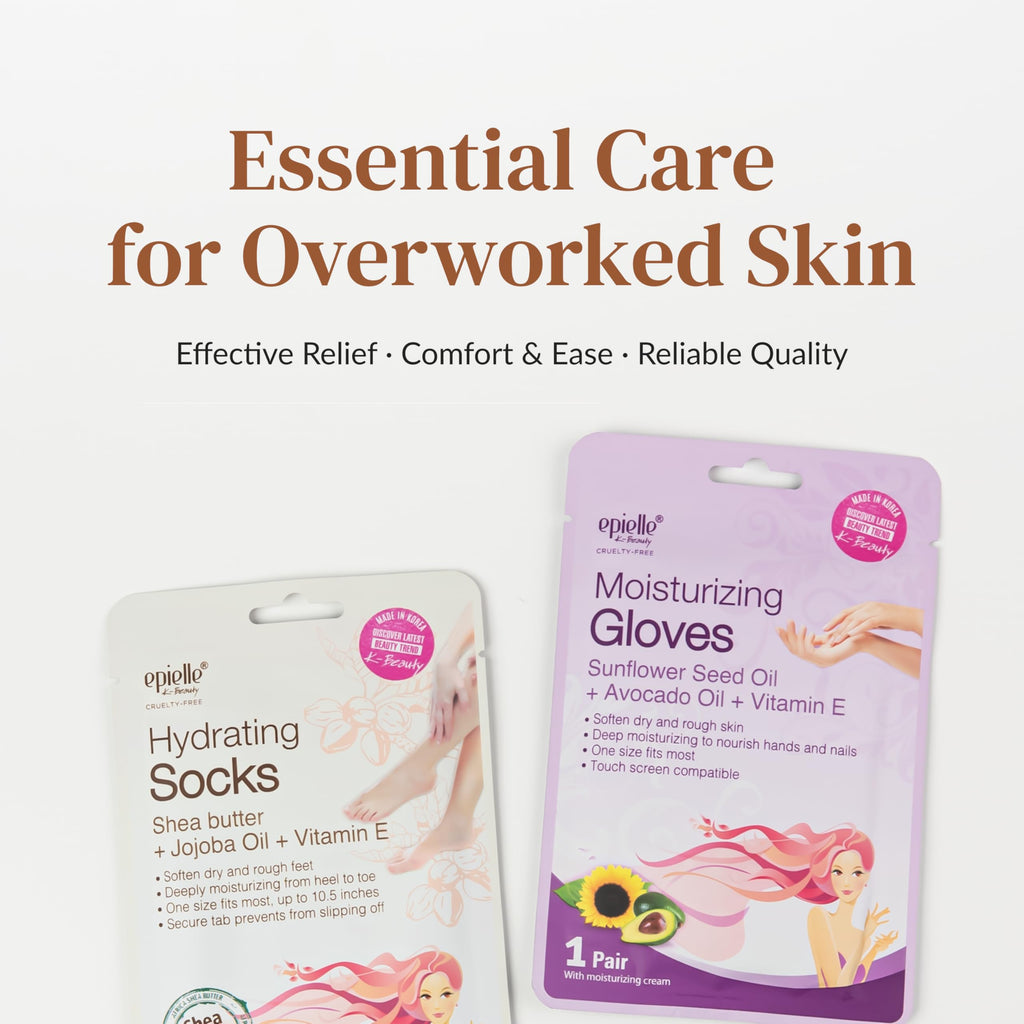 Epielle Korean beauty spa treatment collection box for dry skin care.
