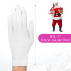 Paxcoo cotton gloves used for dry hand moisturizing