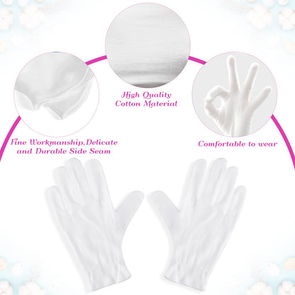 Overnight sleeping gloves for dry hand hydration and skincare