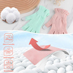 Donfri 2 pairs cotton moisturizing gloves complete set
