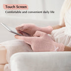 Evridwear eczema therapy gloves laid flat showing knit fabric