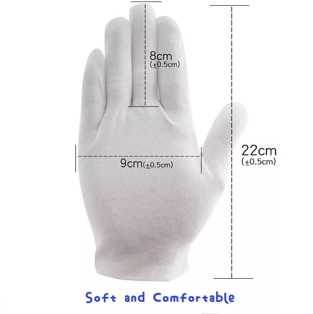 Close up of soft cotton fabric texture for moisturizing gloves
