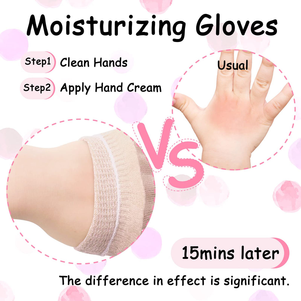 Evridwear pink eczema gloves showing touchscreen fingertips