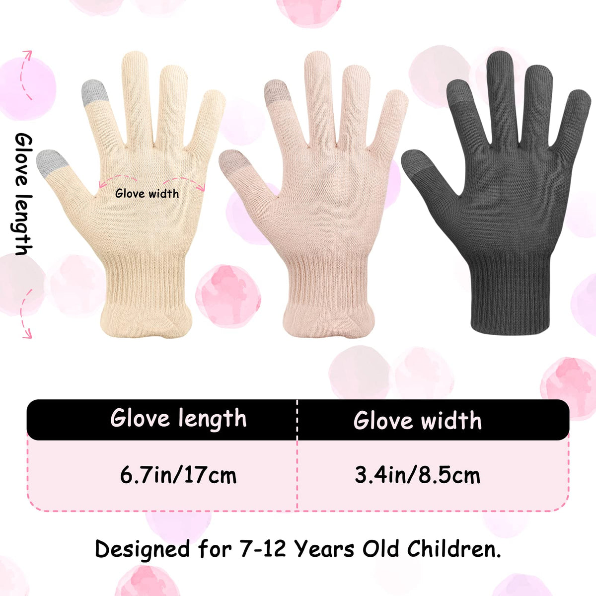 Breathable knit fabric texture of Evridwear gloves
