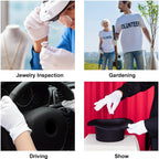 FourSeas white gloves for eczema relief and skin protection