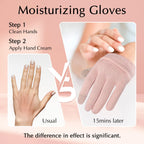 Evridwear cotton gloves stack showcasing touchscreen fingertips