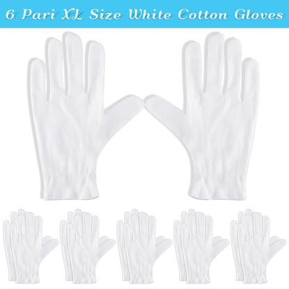 Paxcoo cotton moisturizing gloves for dry hand spa treatment