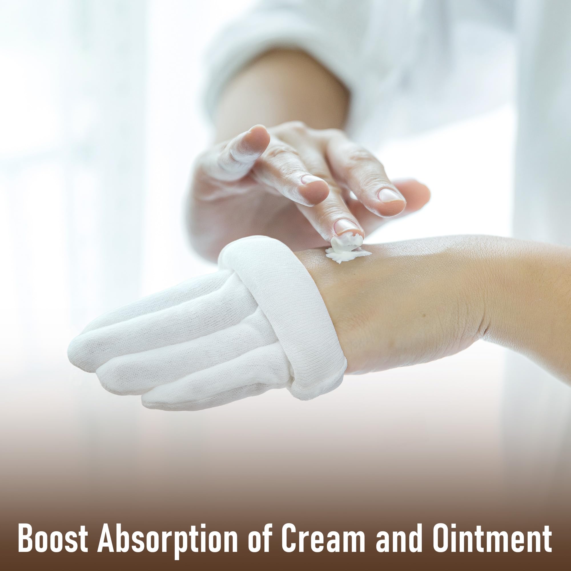 Cooljob gloves for dry hands and eczema treatment