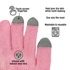 Eurow reusable dry hands treatment gloves elastic cuff detail